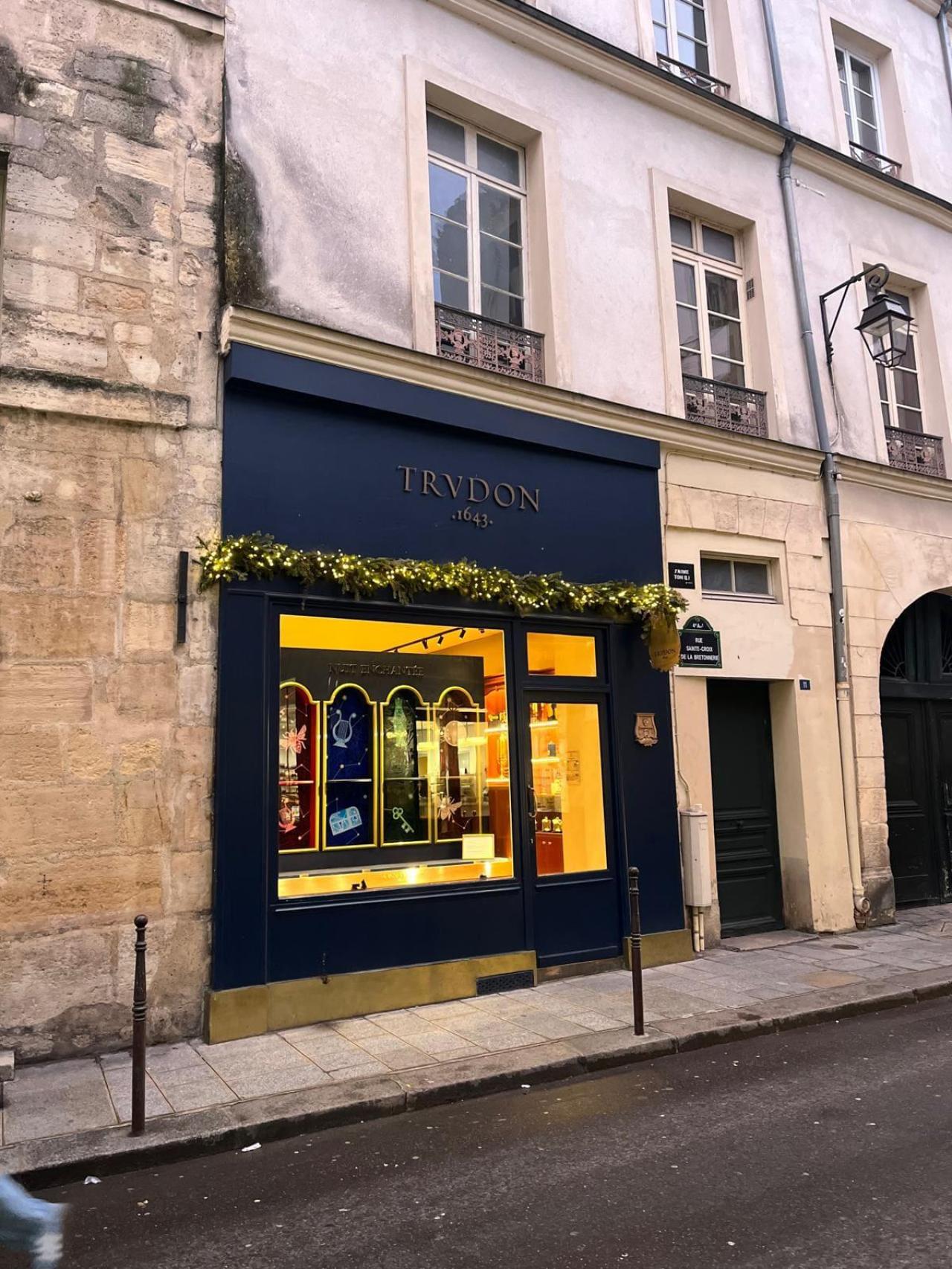 La tienda de Trudon en París.
