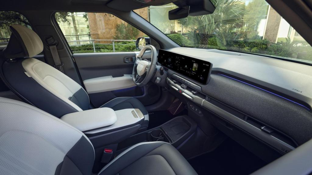 La amplia habitabilidad es una de las principales características del Kia EV3