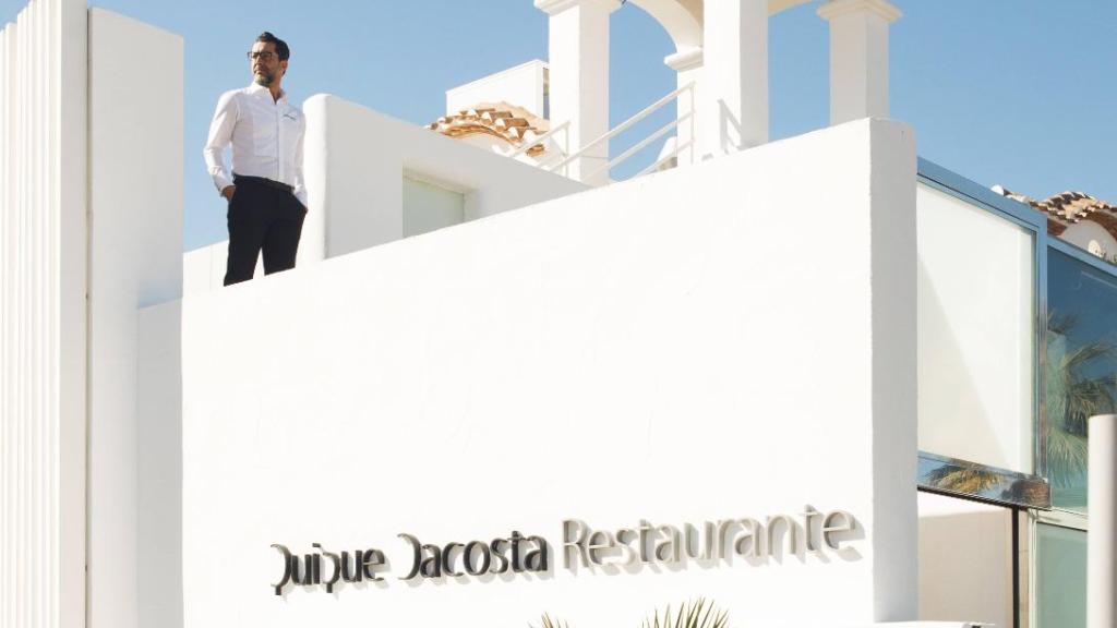Quique Dacosta en su restaurante.