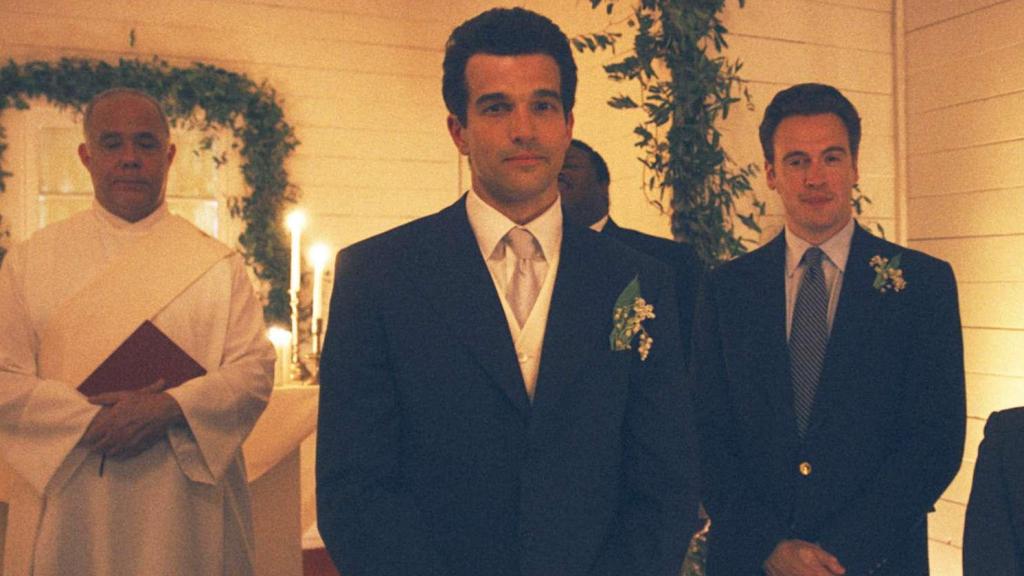 John Kennedy y Anthony Radziwill en la ficción 'Love Story'.