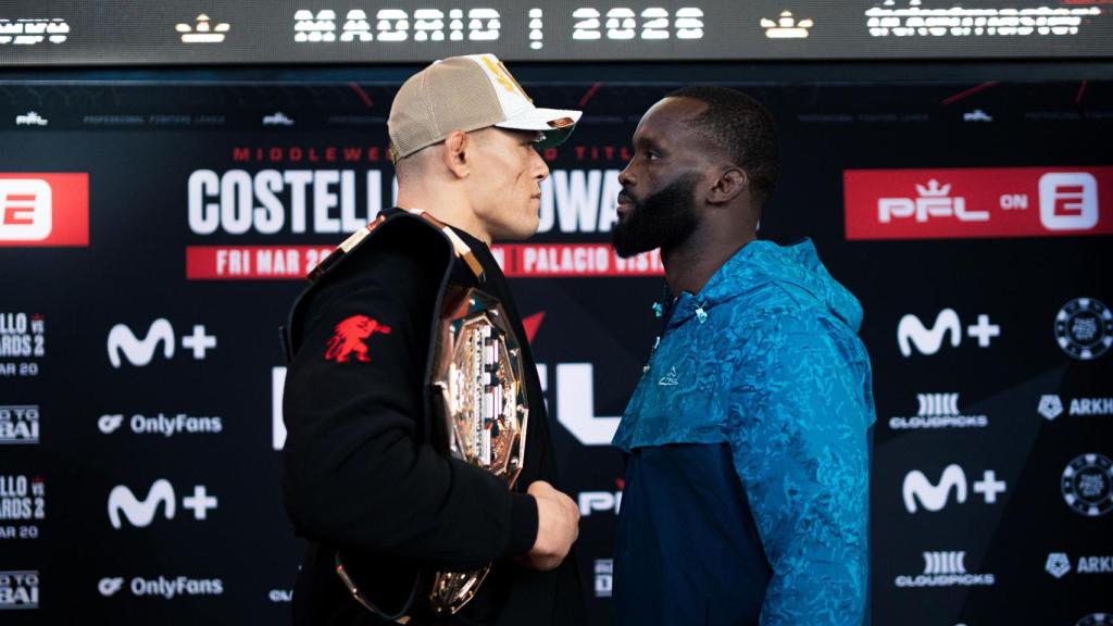 El cara a cara entre Costello van Steenis y Fabian Edwards previo al PFL Madrid