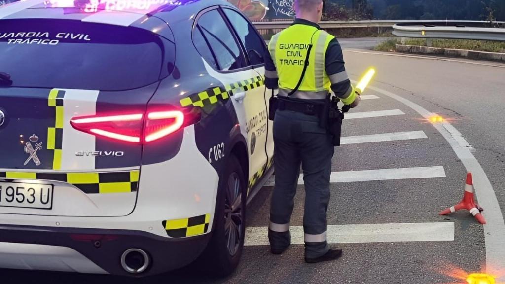 Control de La Guardia Civil.