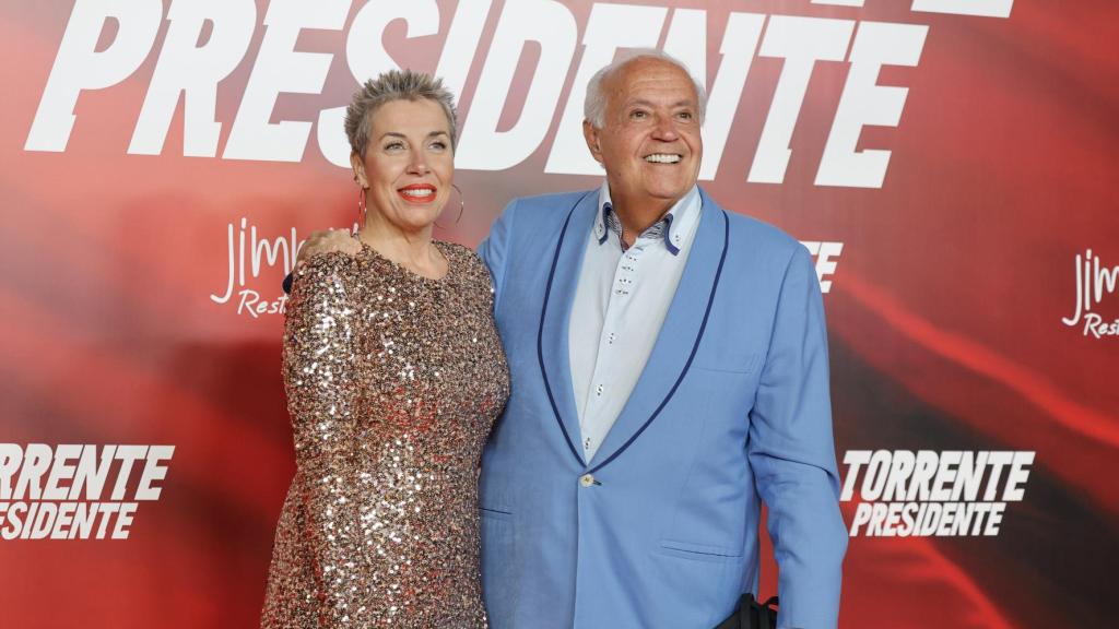José Luis Moreno, el pasado lunes, en el estreno de la película 'Torrente Presidente'.