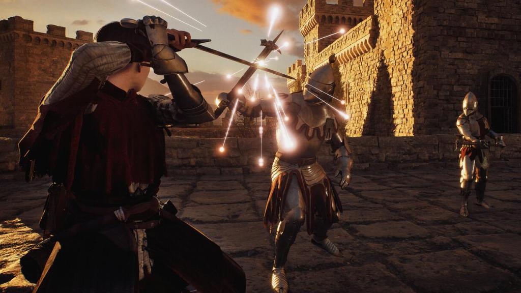 Fight scene from '1348 Ex Voto'