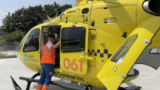 Helicóptero de Urxencias Sanitarias de Galicia-061