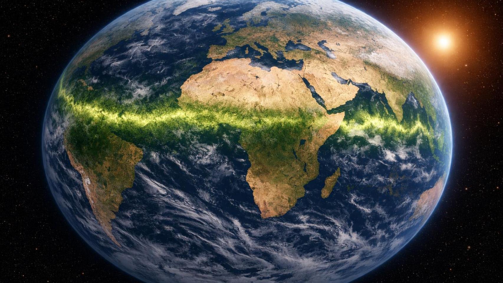 El 'cinturón verde' de la Tierra.
