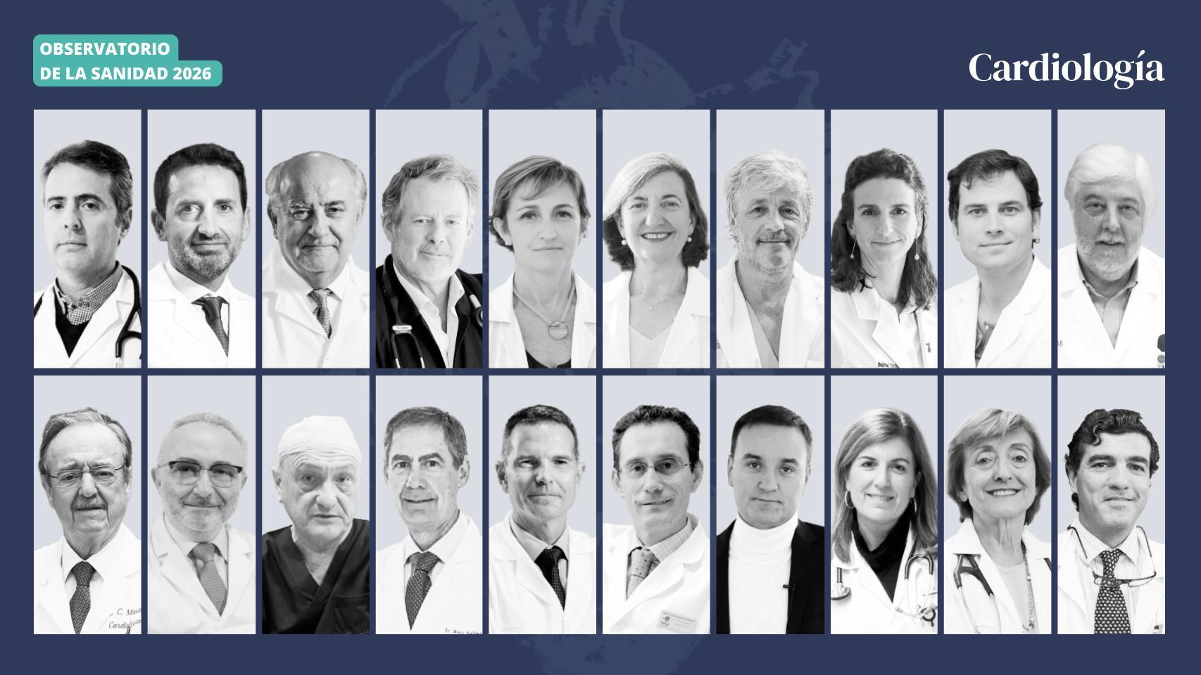 Los 300 mejores médicos de España del Observatorio de la Sanidad en cardiología