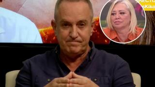 Victor Sandoval y Belén Esteban en un montaje de BLUPER