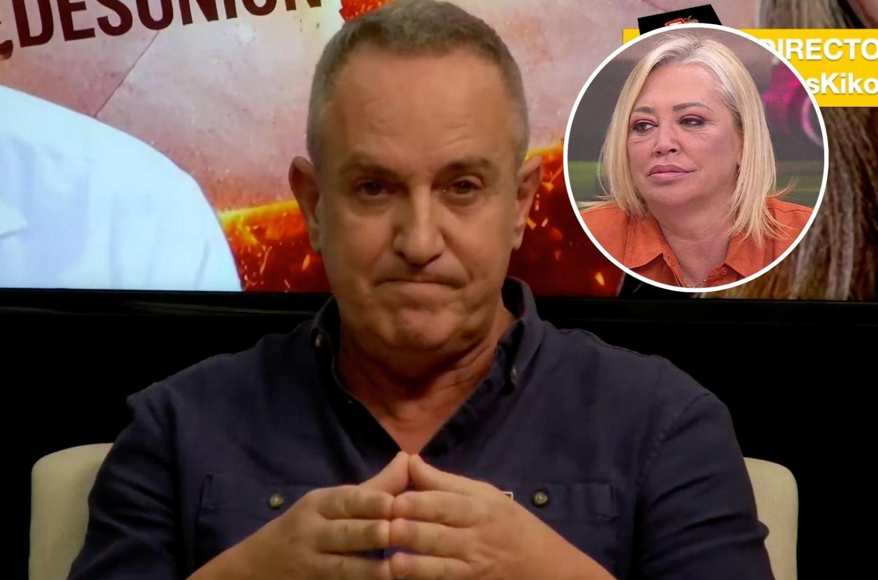 Víctor Sandoval y Belén Esteban en un montaje de BLUPER