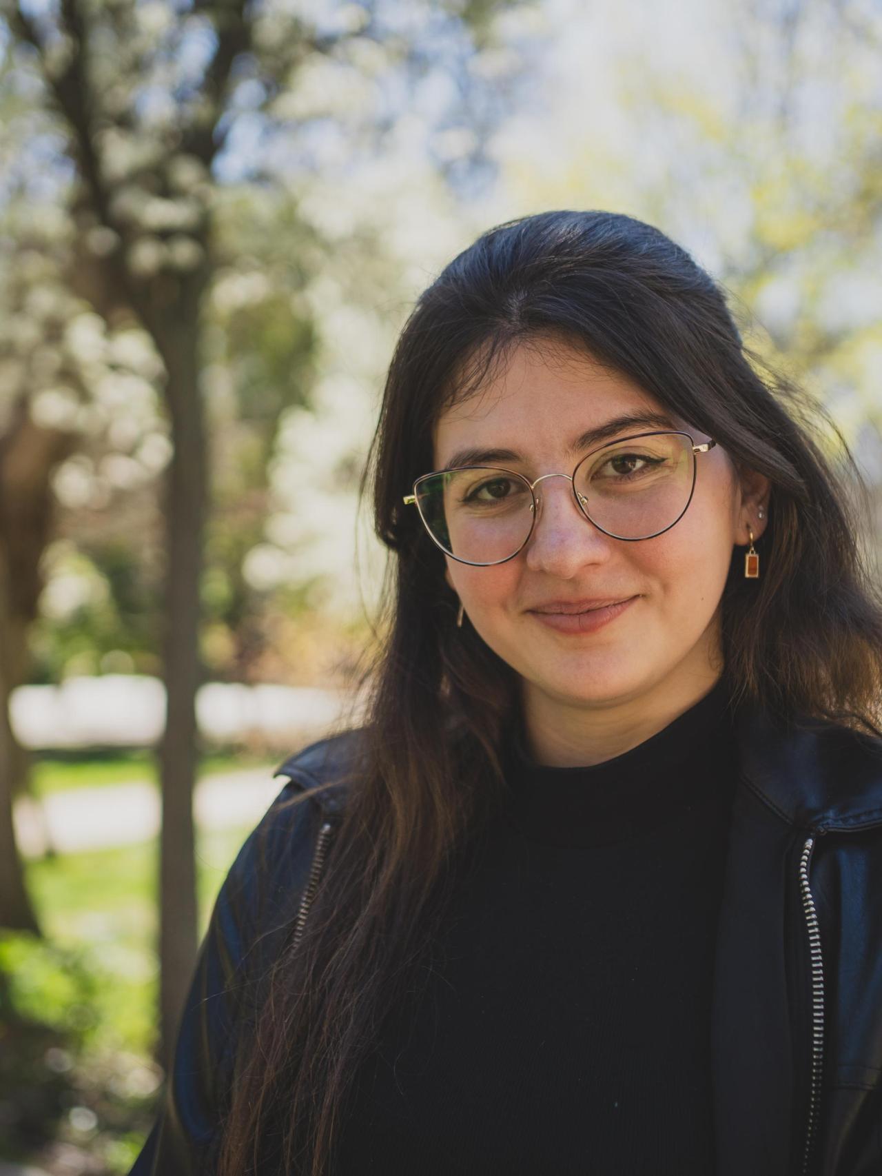 Joana Marcús, en el parque del Retiro