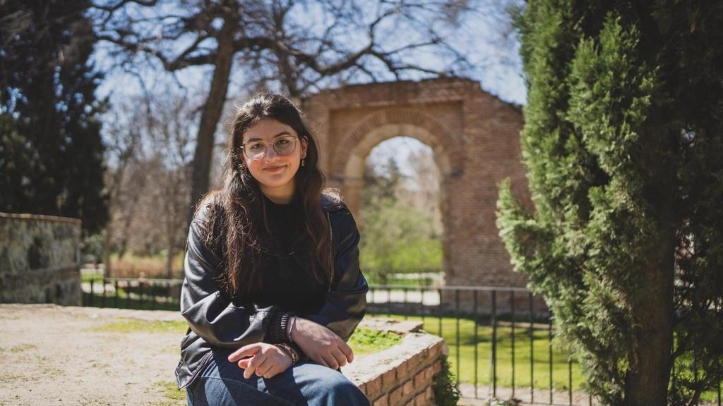 Joana, en uno de sus rincones del Retiro