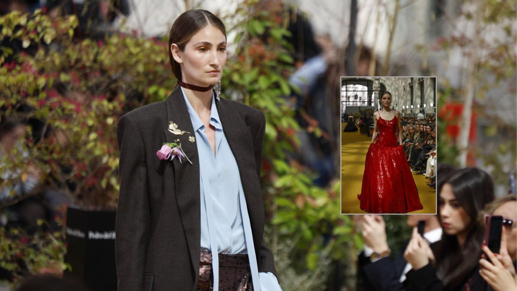 Princesas y príncipes en la pasarela de Pedro del Hierro.