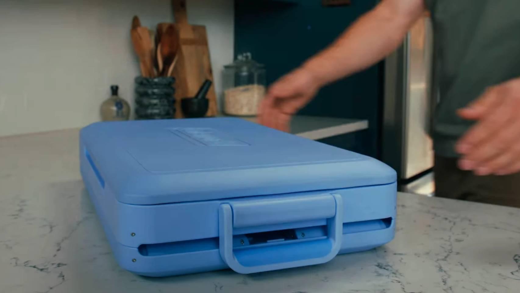 La nevera portátil plegable Snap 'N Go.