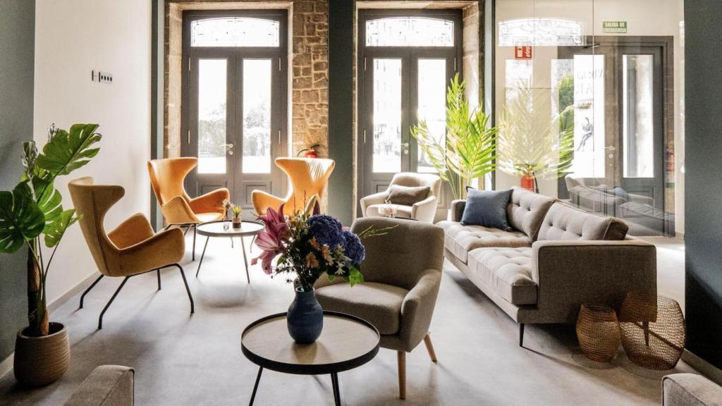 Zonas comunes de Coliving Compostela.