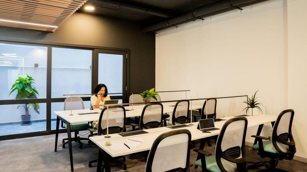 Zona de coworking.
