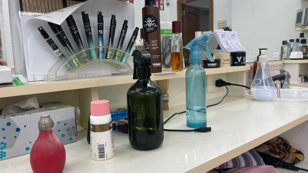 Barbería de Juan, en Vigo.
