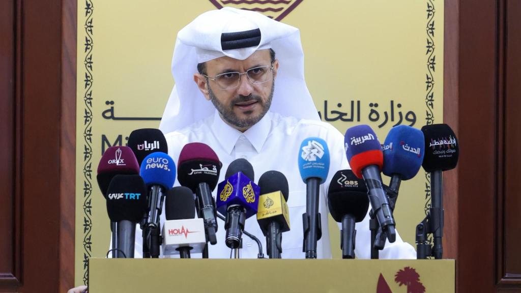 Ajed al-Ansari, spokesperson for the Qatari Ministry of Foreign Affairs at the Riyadh meeting.