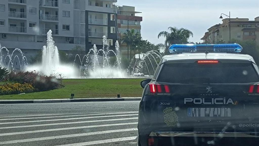 Un vehículo de la Policía Nacional.