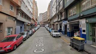 Calle Bellavista en el Agra do Orzán de A Coruña