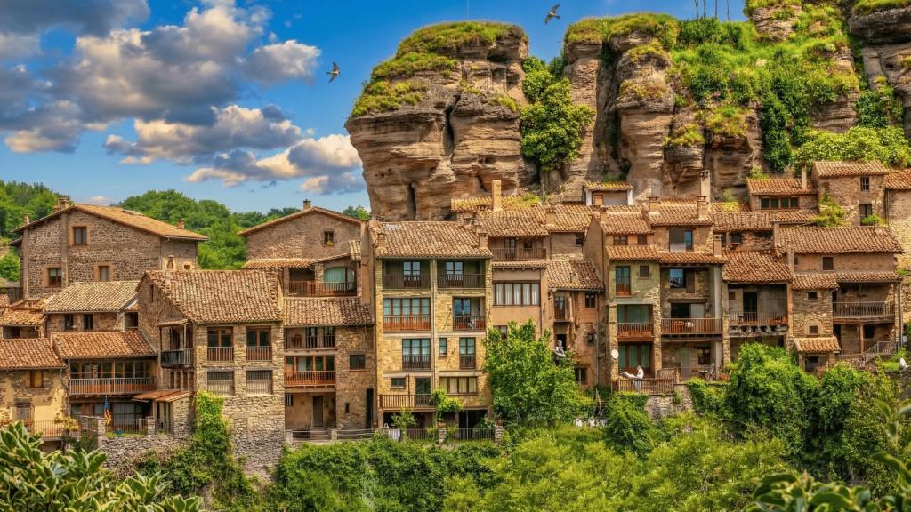 Visite Rupit, situado en la comarca de Osona, en Barcelona.