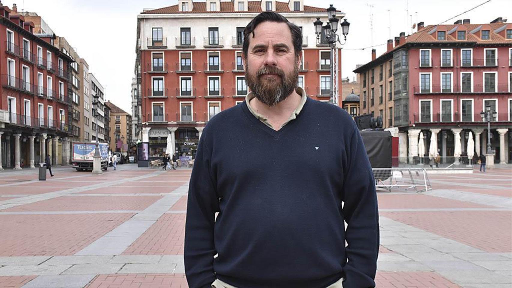 Jaime Ercilla, nuevo presidente de Avadeco, atiende a EL ESPAÑOL de Castilla y León.