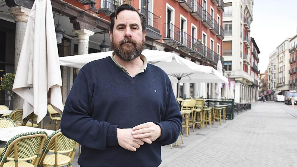 Jaime Ercilla durante la entrevista con EL ESPAÑOL de Castilla y León.