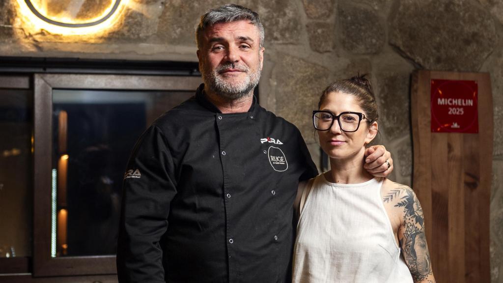 Rubén Iborra y Jennifer Ini, chef y mánager de Ruge.
