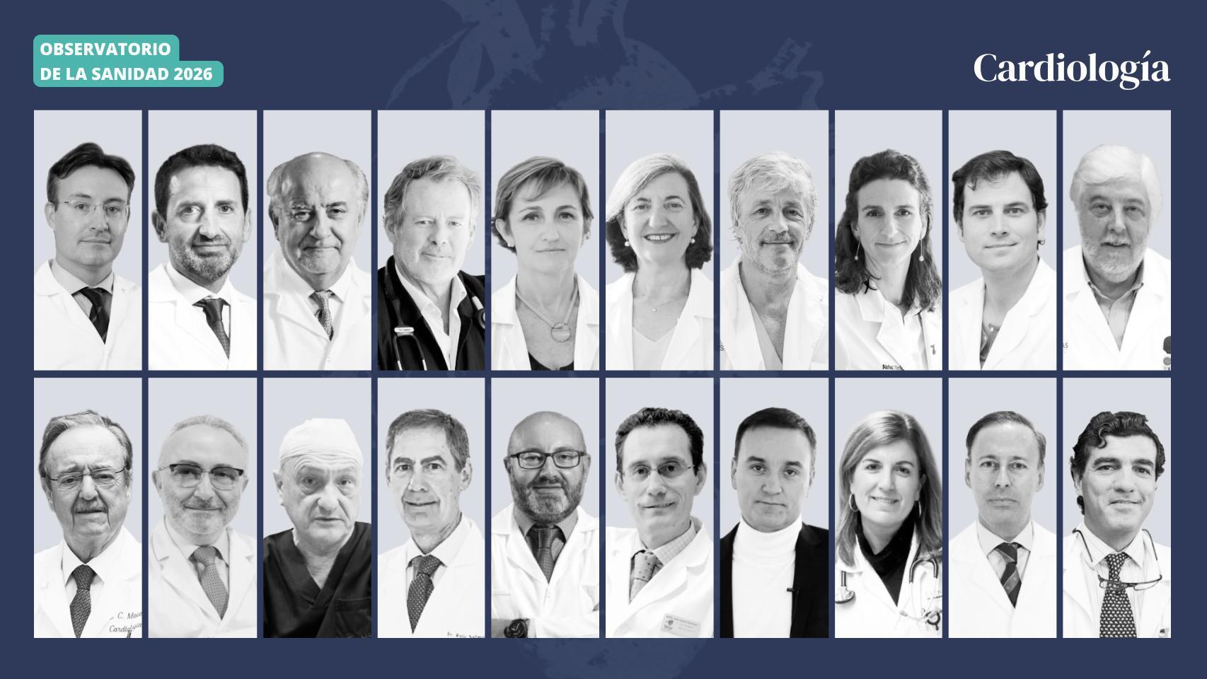 Los 300 mejores médicos de España del Observatorio de la Sanidad en cardiología