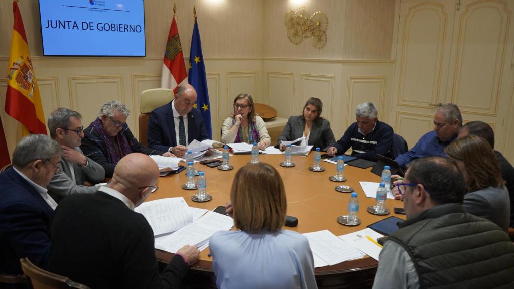 Reunión de la Junta de Gobierno de la Diputación de Segovia