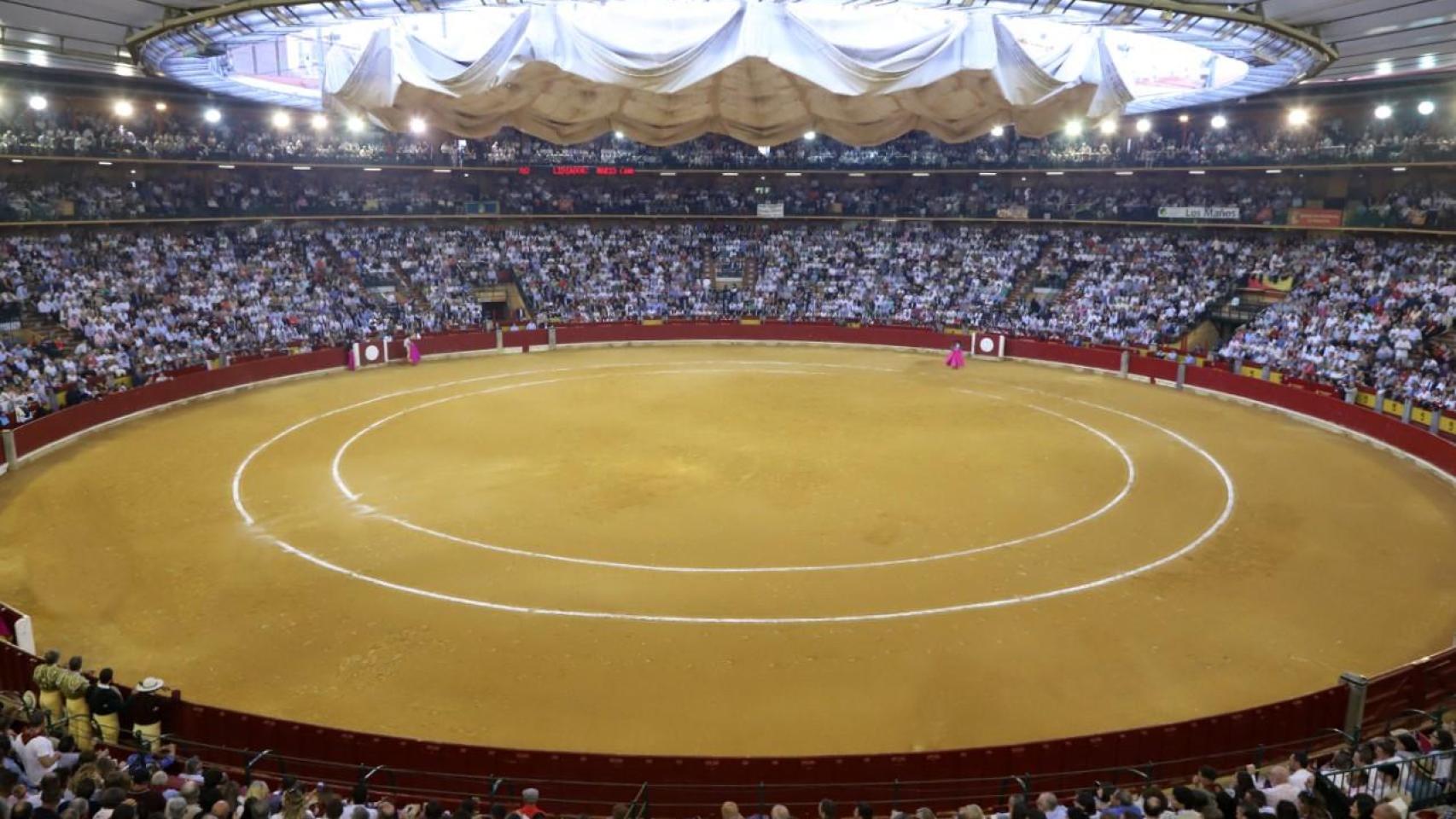 Interior de la plaza de toros de la Misericordia.