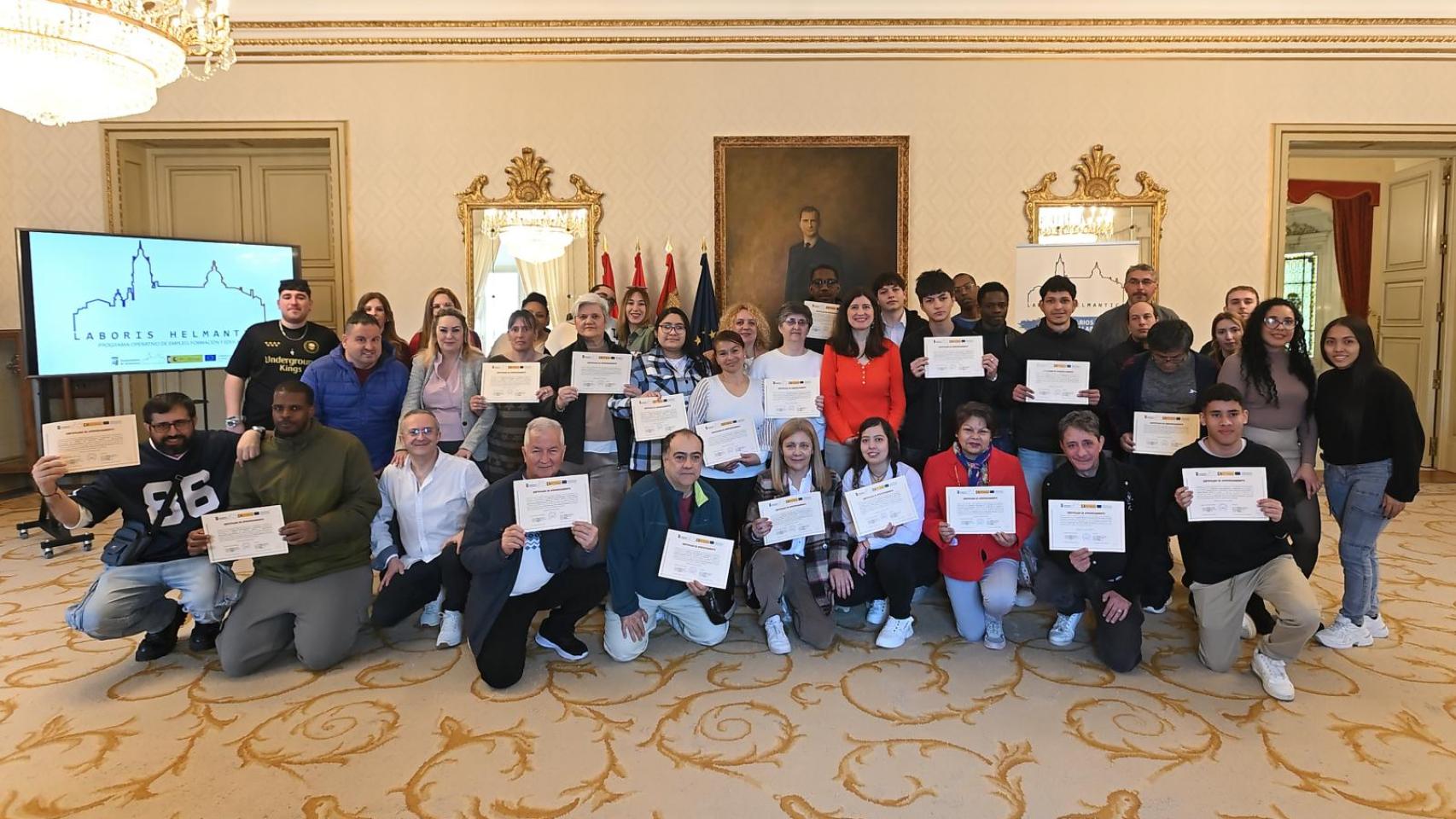 Presentación de Laboris Helmántica en el Ayuntamiento.
