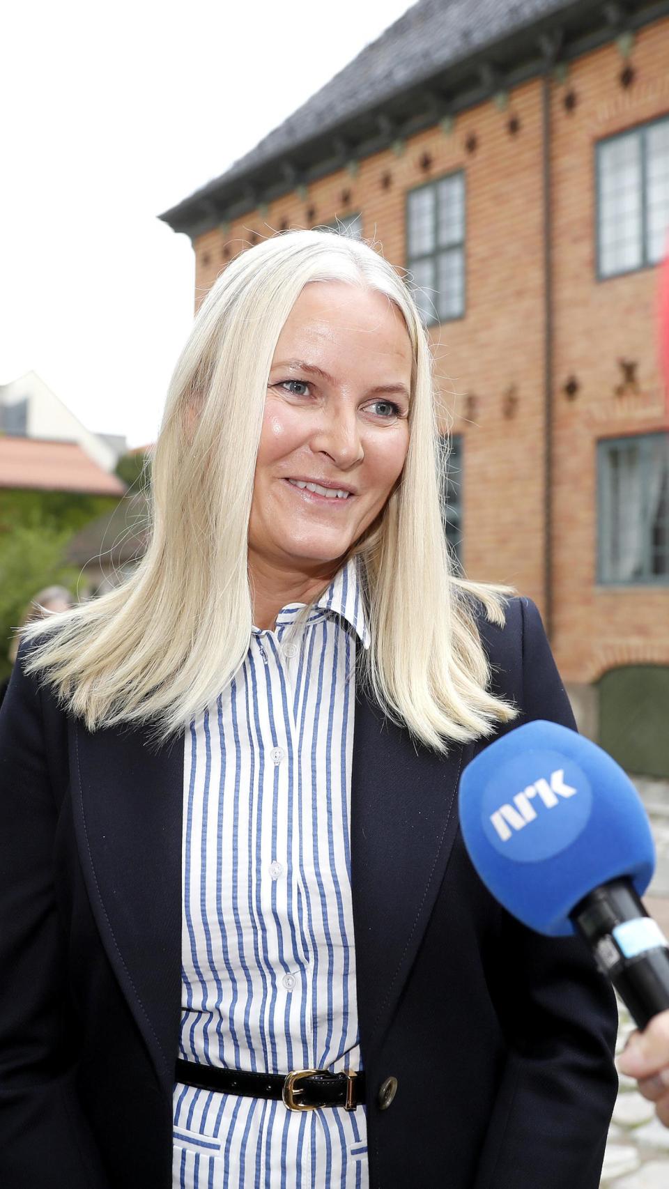 La Princesa, en declaraciones a los medios de NRK.