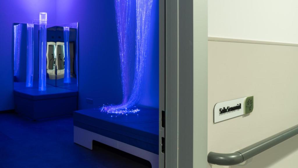 Sala multisensorial de la nueva residencia de Valdeluz.