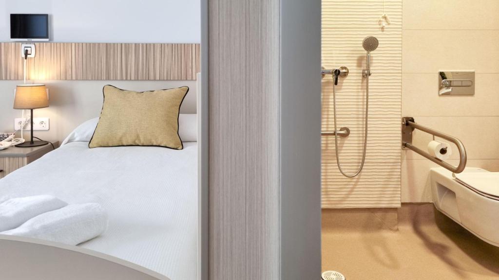 Habitaciones de la nueva residencia de Tres Cantos.