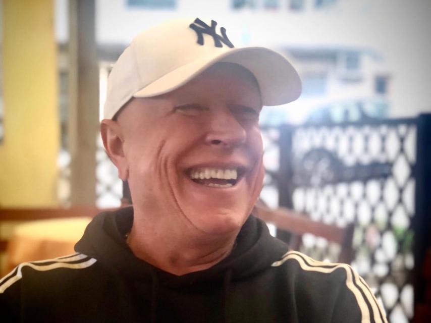 Gian Luca, sonriendo, en una imagen de sus redes sociales.