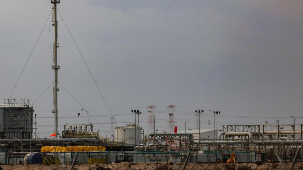 Planta de gas natural licuado en Qatar.