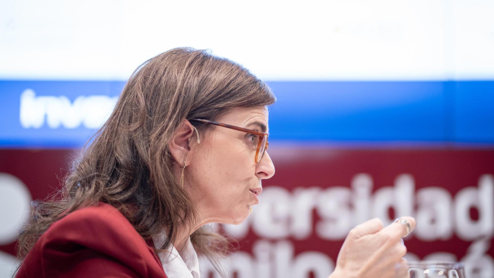 Carmen Fúnez, durante la entrevista concedida a Oído Clínico.