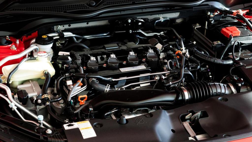 Imagen del motor de un vehículo.