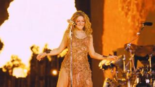 Shakira en un momento del vídeo promocional de su nueva gira