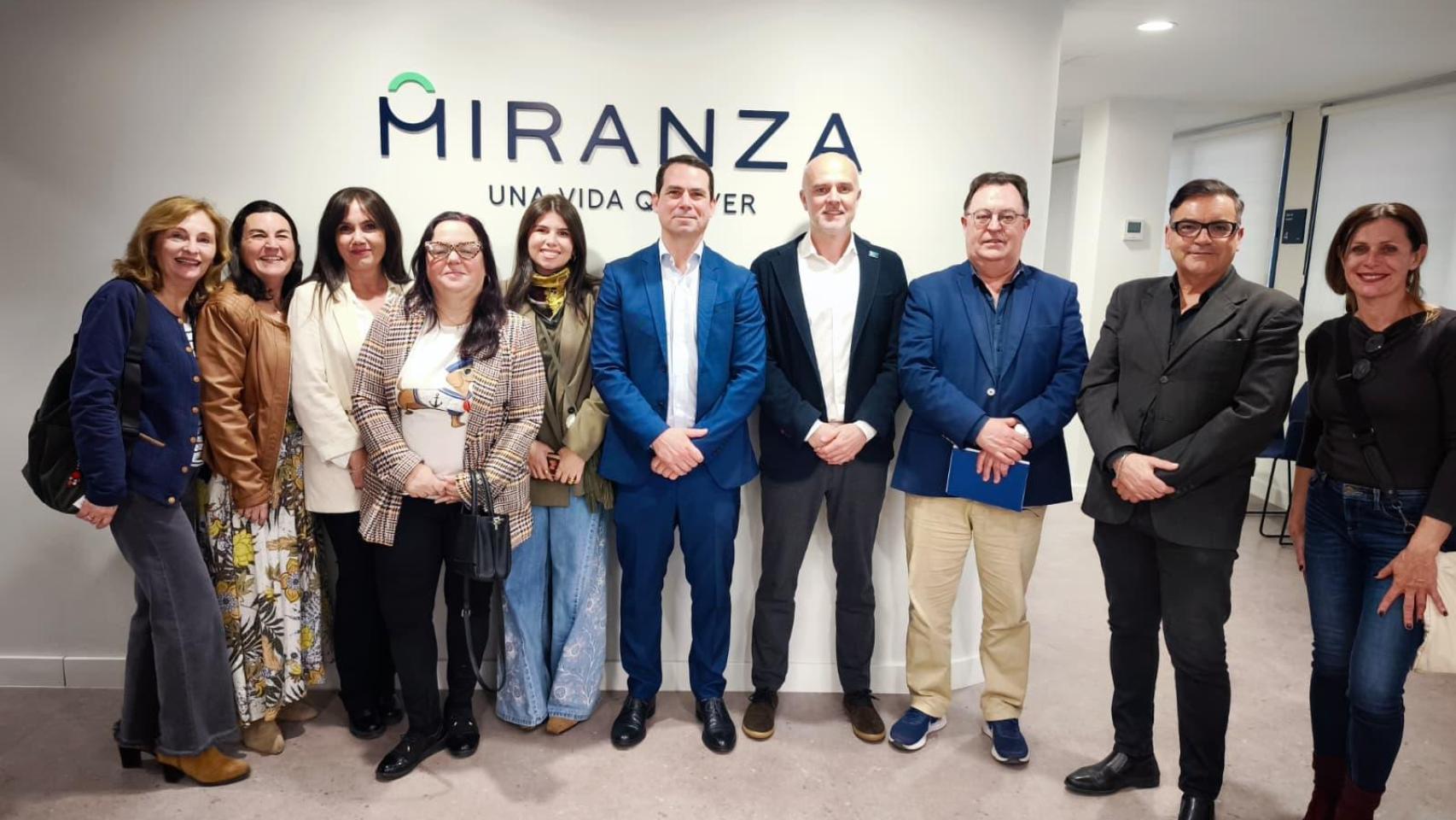 Participantes en el evento organizado por Miranza.