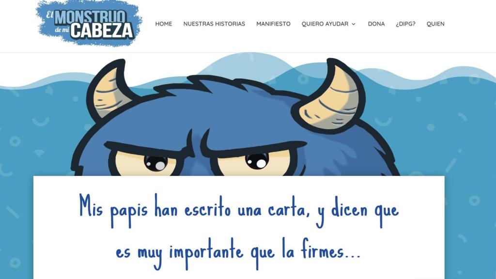 Captura de pantalla del manifiesto.