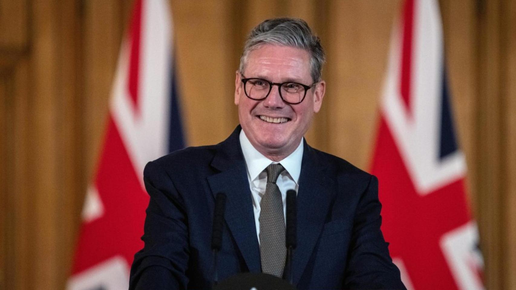 El nuevo primer ministro británico, Keir Starmer, en una imagen de archivo.