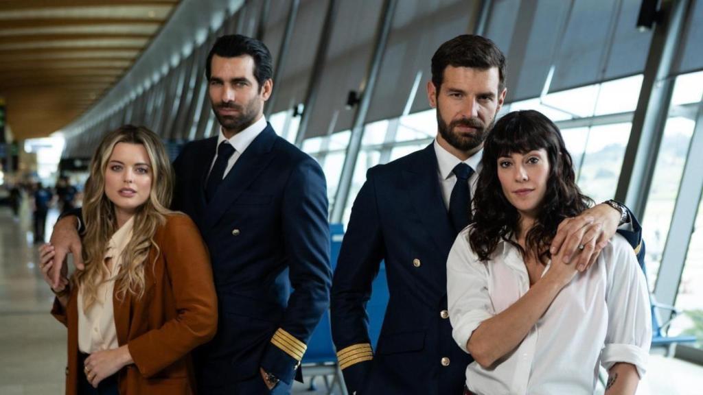 Adriana Torrebejano, Rubén Cortada, Francisco Ortiz y Eva Ugarte son los protagonistas de '¿A qué estás esperando?'.