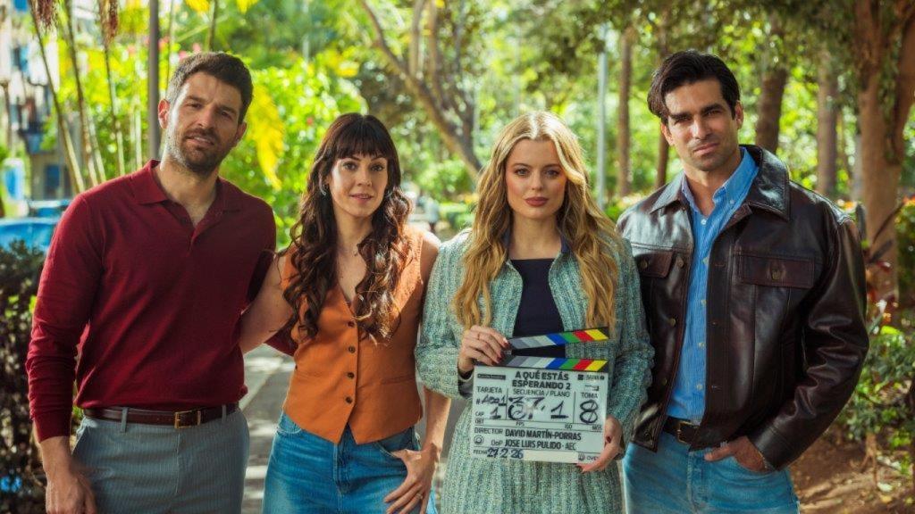 Primera imagen de la grabación de la segunda temporada de '¿A qué estás esperando?'.