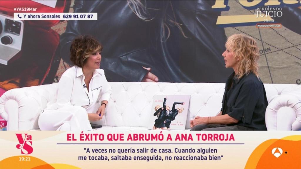 Ana Torroja y Sonsoles Ónega en 'Y ahora Sonsoles'