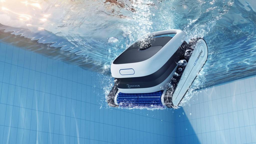 El robot limpiapiscinas Ultramarine P1 de Ecovacs.