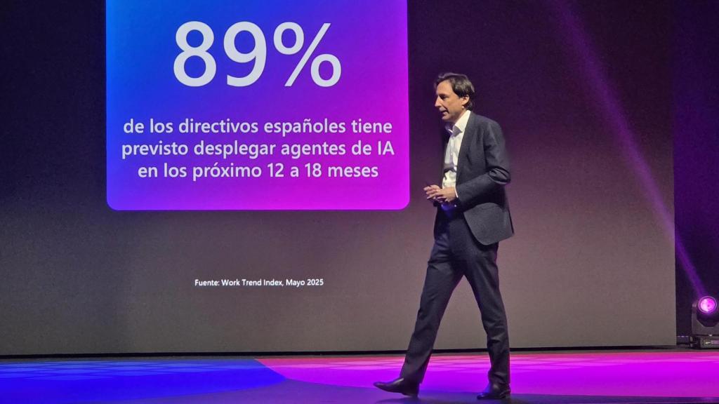 Paco Salcedo, presidente de Microsoft España en el primer día de CTx Tech.