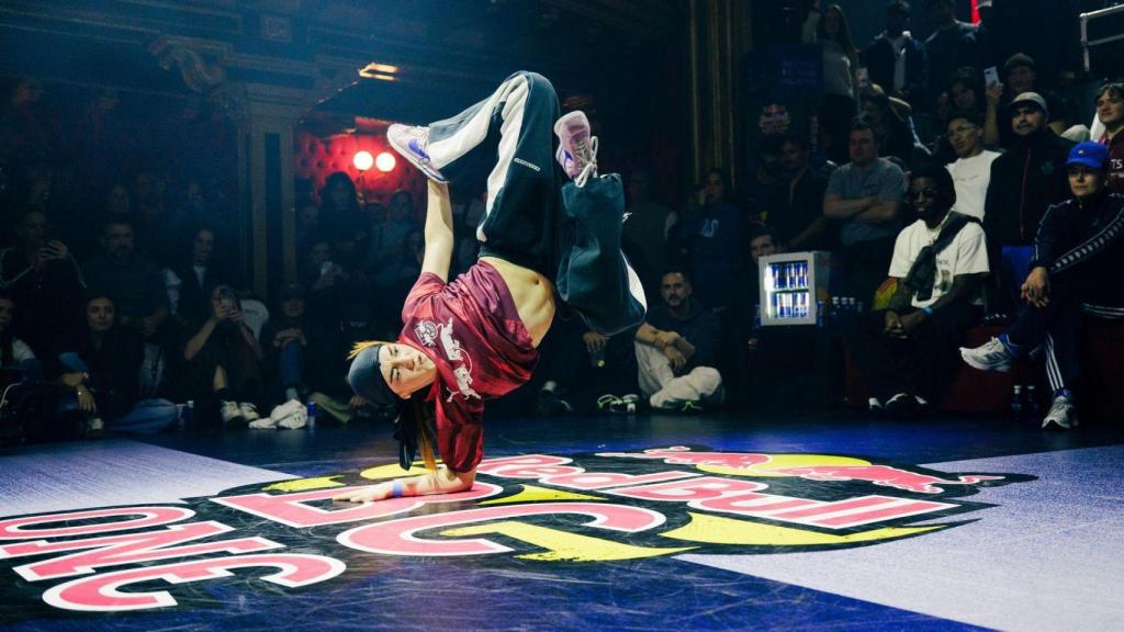 Lola, durante la Final Nacional de Red Bull BC One 2026 en Madrid.