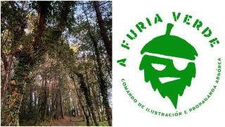 Furia Verde, el llamamiento a llenar la calle de dibujantes para defender los árboles de Vigo
