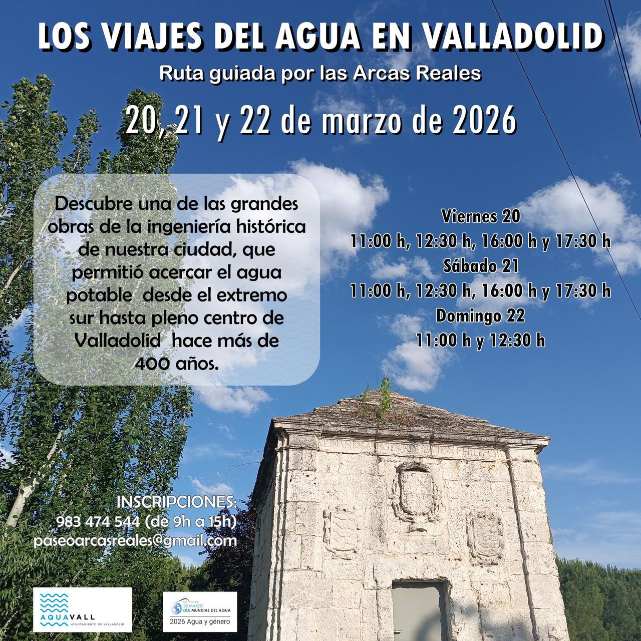 Cartel del Día Mundial del Agua 2026